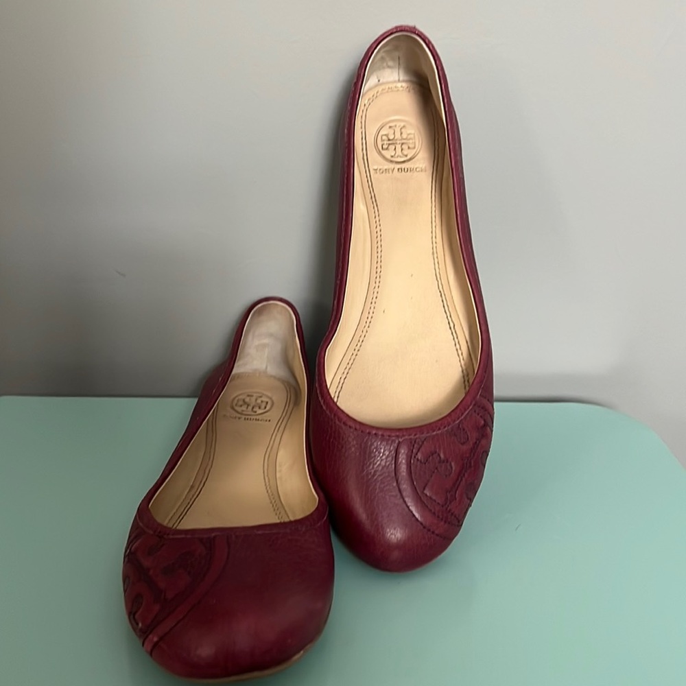 Tory Burch Red Flats ❤️🔥